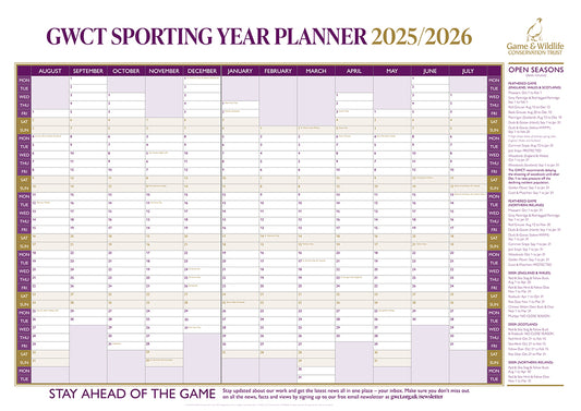 A1 Wall Planner 2025-2026