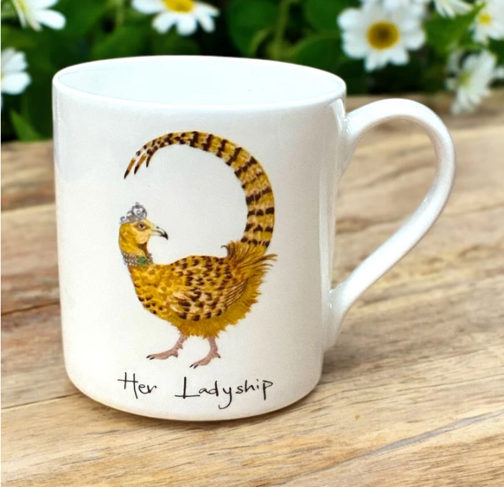 "Her Ladyship" Pheasant Mug