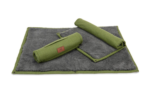 The Red Dog Company Luxury Dog Roll Mats (Grey Topper)