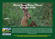 Load image into Gallery viewer, Martin Down Farmer Cluster 2024 Calendar