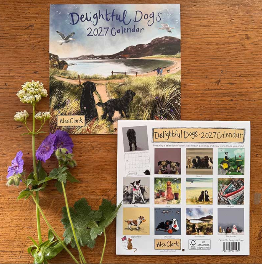 Delightful Dogs 2027 Calendar