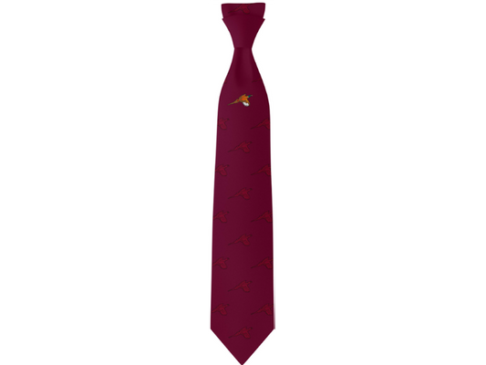 GWCT Burgundy Pheasant Tie