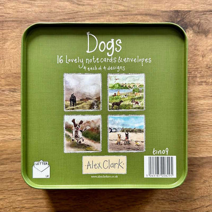 Dogs Notecard Tin