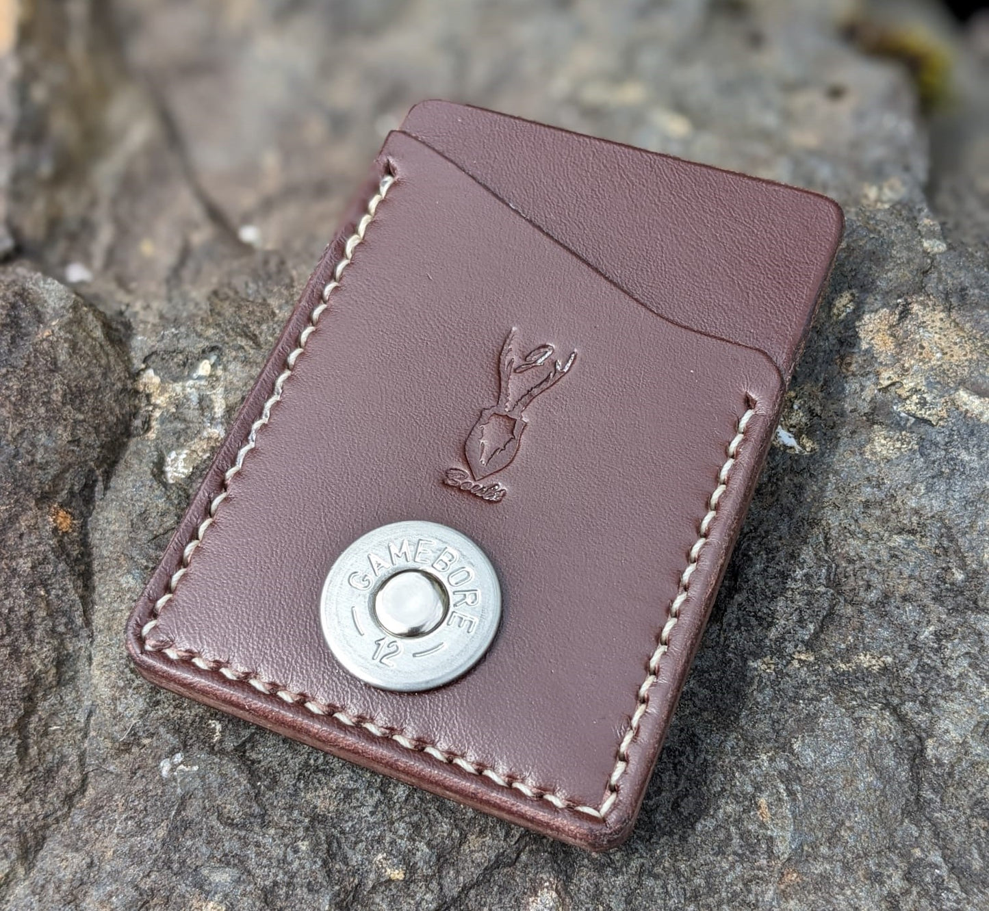J Boult Designs Handmade Leather Card Wallet