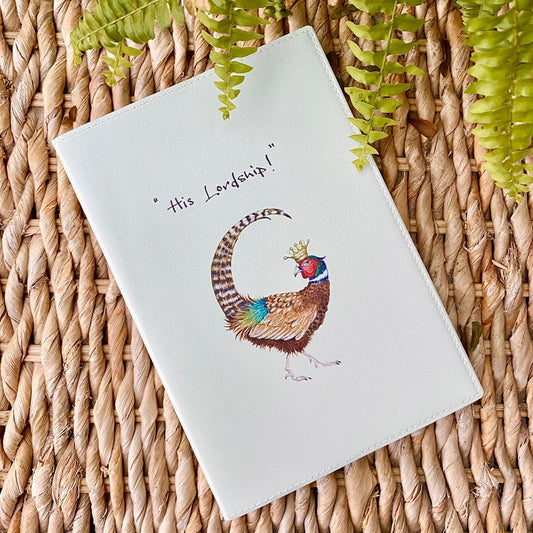 "His Lordship" A5 notebook