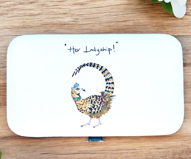 "Her Ladyship" Pheasant Manicure Set