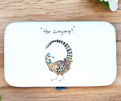 "Her Ladyship" Pheasant Manicure Set