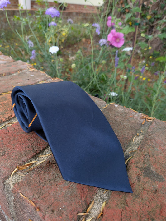 Navy Pheasant Tie