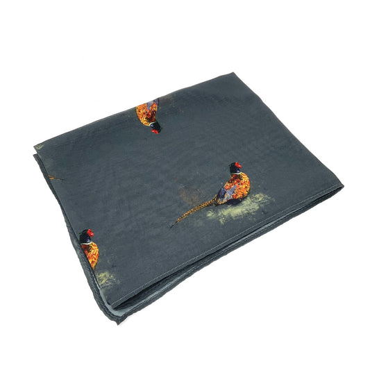 Pheasants Square Scarf