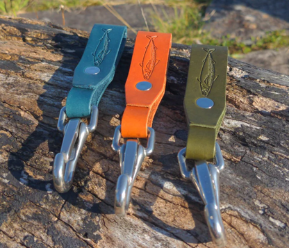 Mackerel design lanyard by J Boult Designs