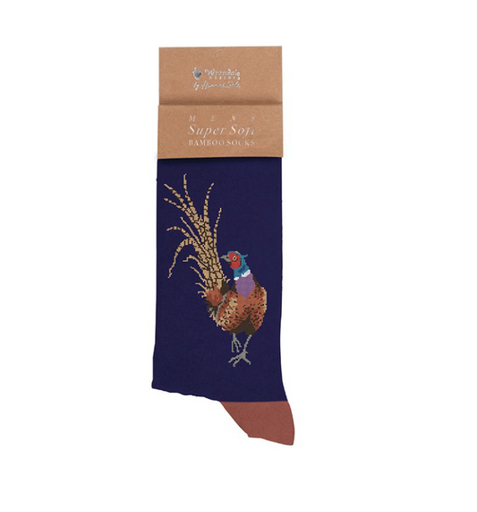 'Ready for My Close Up' Pheasant Socks