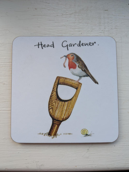 "Head Gardener" Coaster