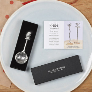 Handmade Owl Pewter Spoon