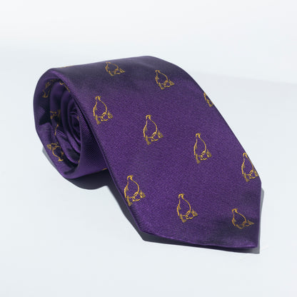 GWCT Members Tie - Grey Partridge Motif