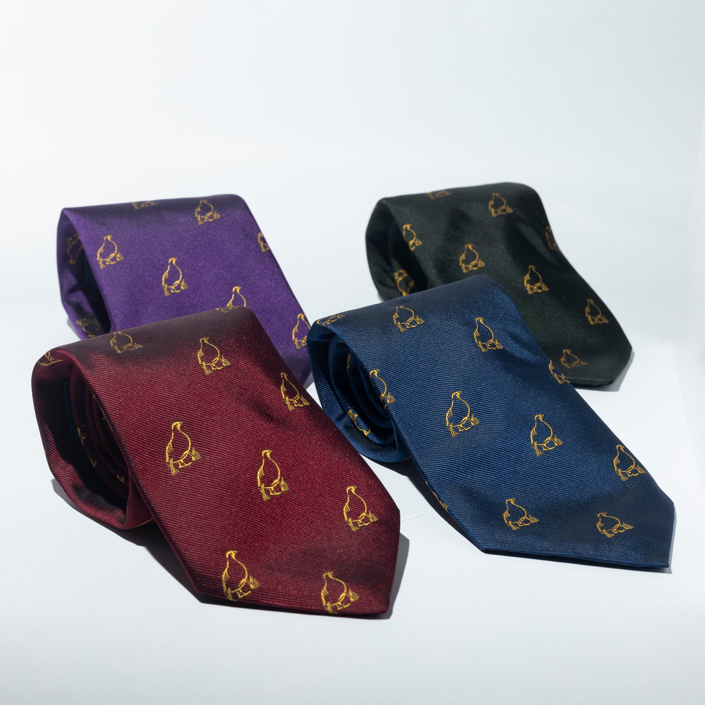 GWCT Members Tie - Grey Partridge Motif