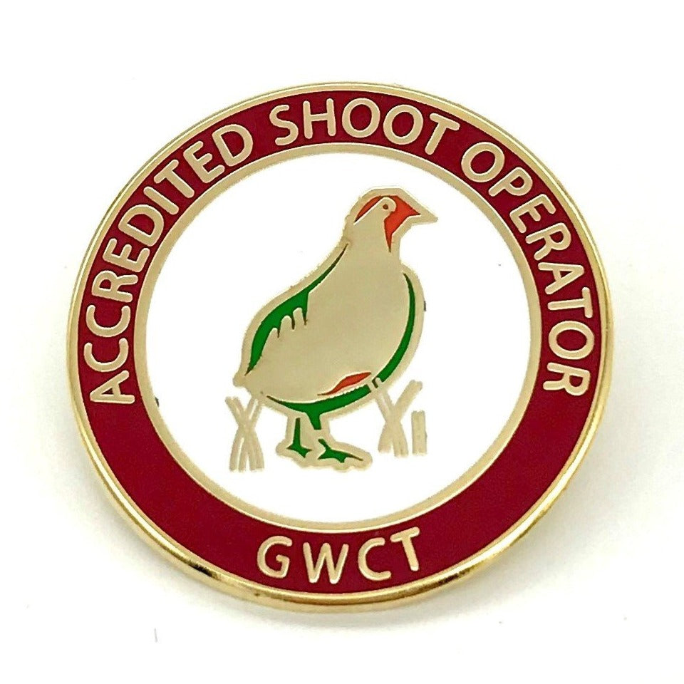 GWCT Accredited Shoot Operator Badge