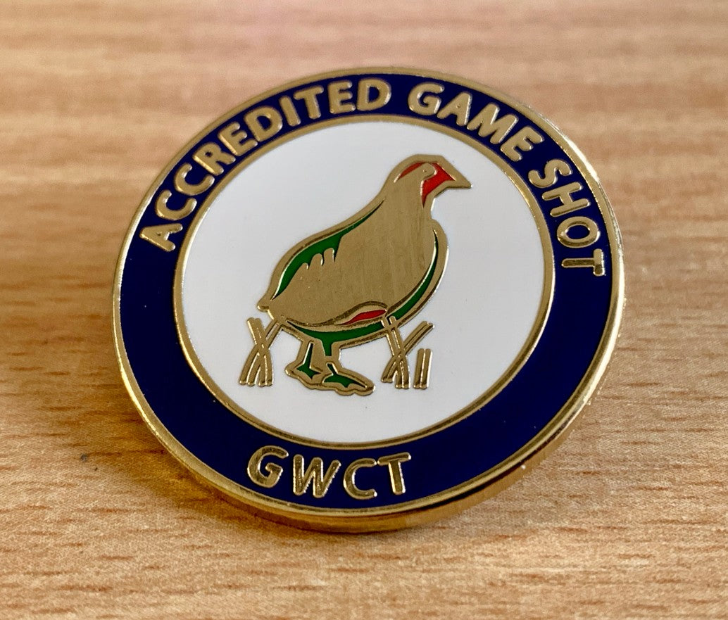 GWCT Accredited Game Shot Badge