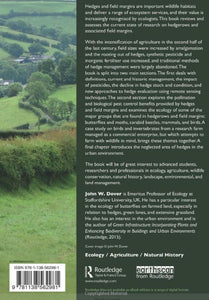 The Ecology of Hedgerows and Field Margins