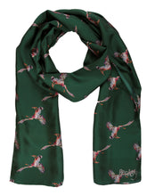 Load image into Gallery viewer, Mallard Silk Twill Scarf