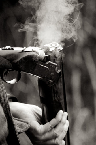 'Smoking Barrel' - Fieldsports Photographic Print by Rachel Foster