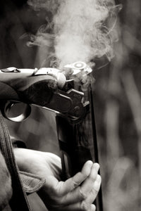 'Smoking Barrel' - Fieldsports Photographic Print by Rachel Foster